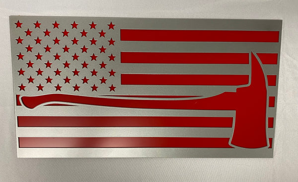 Firefighter Axe American Flag