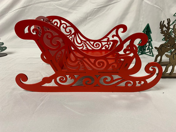 Santa Sleigh Scene