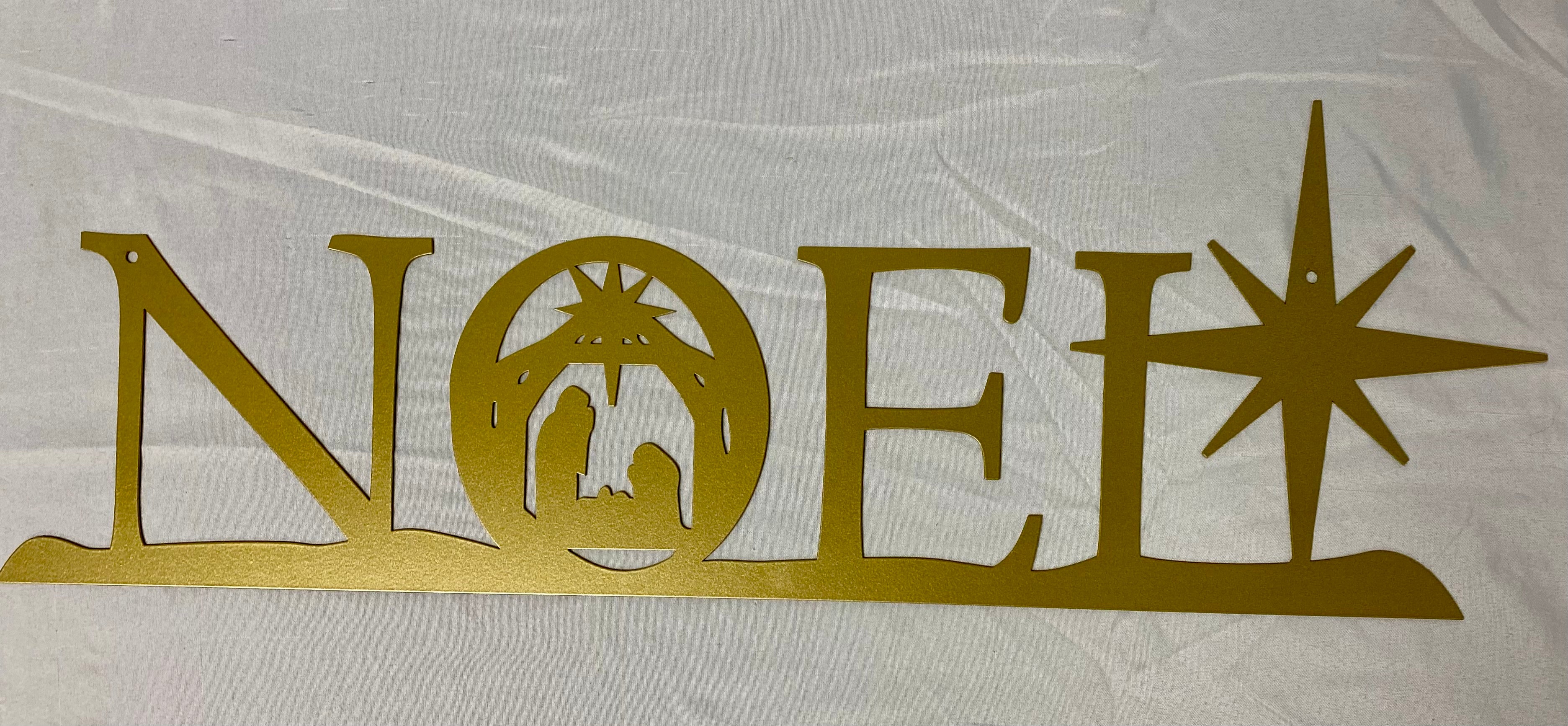 Noel Metal Sign
