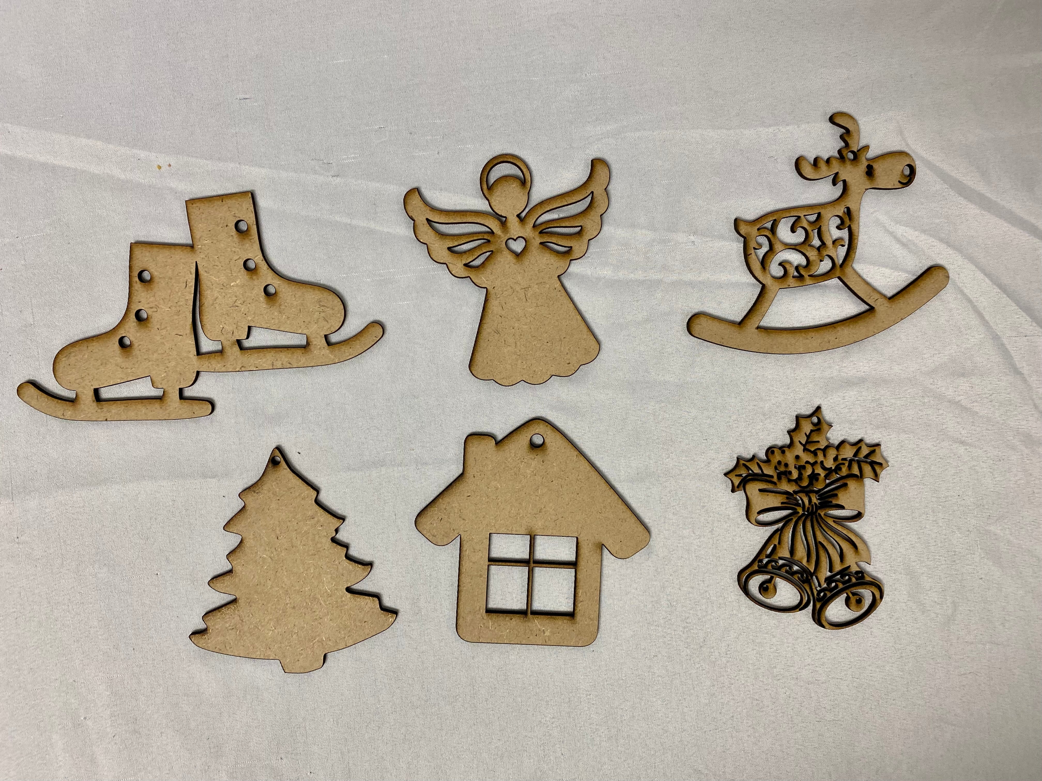 Wooden Christmas Ornaments