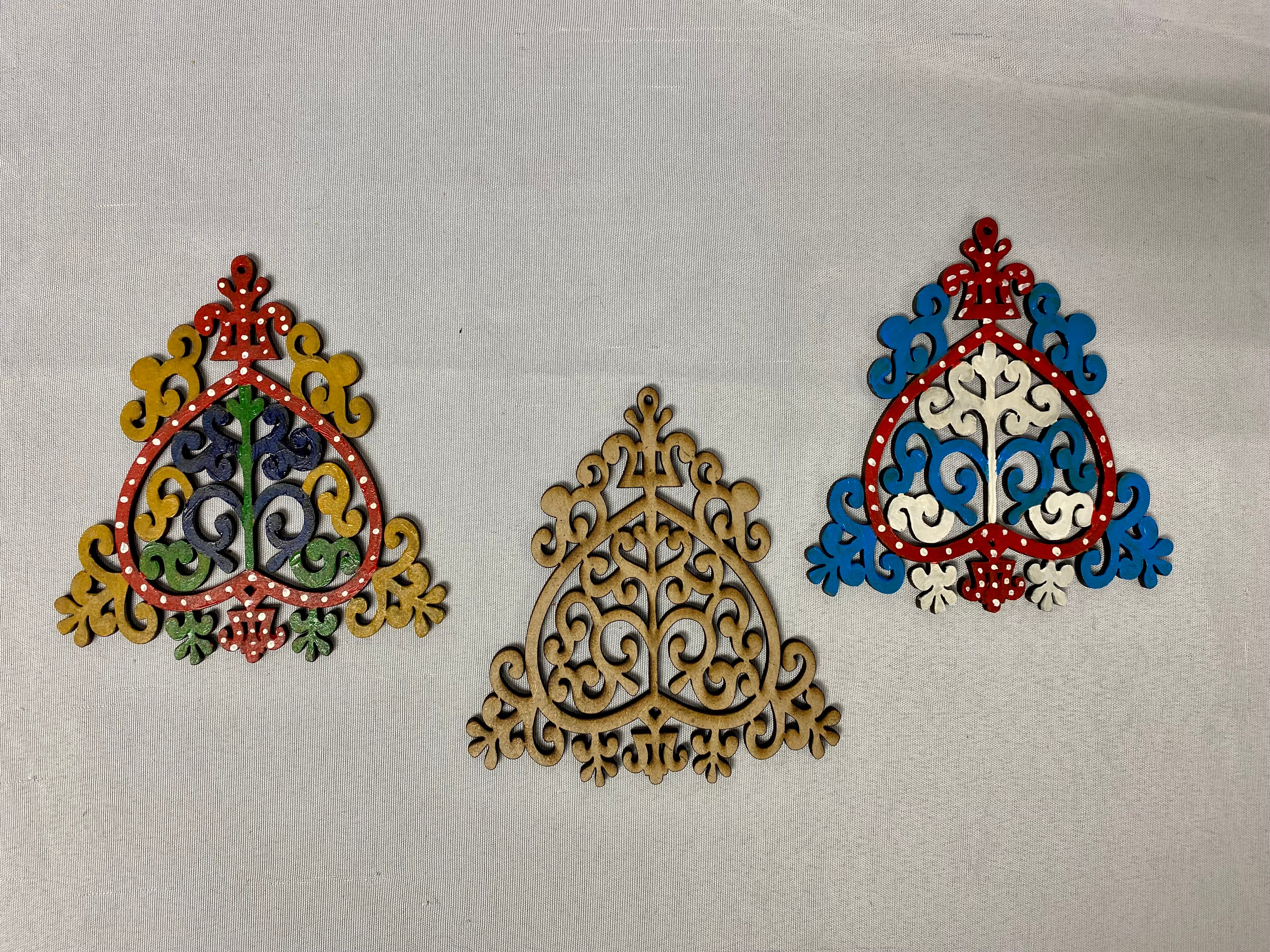 Wooden Christmas Ornaments