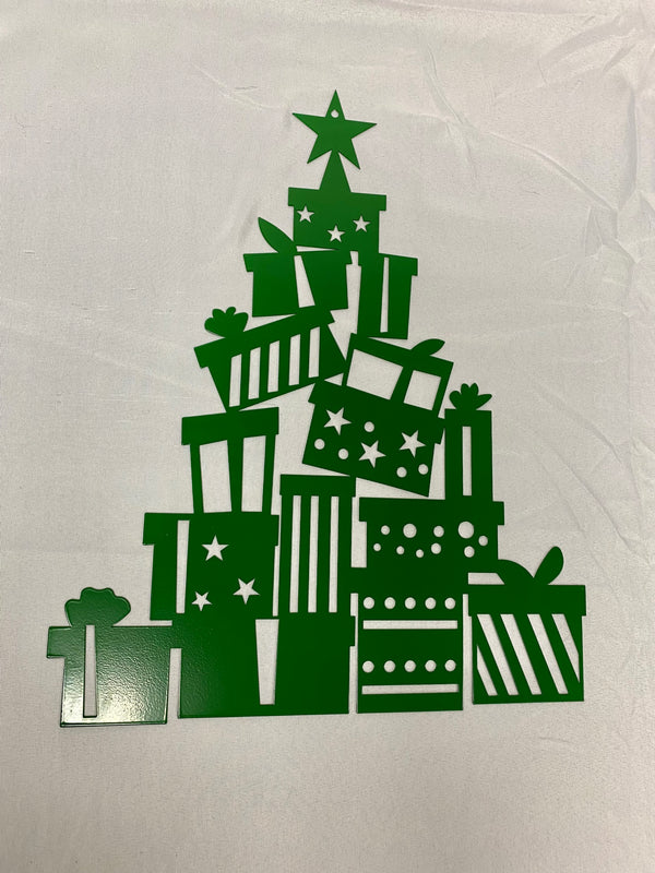 Stacked Presents Metal Sign
